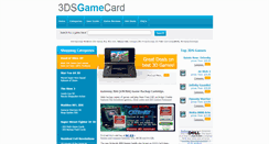 Desktop Screenshot of 3dsgamecard.com